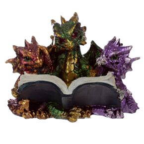 Elements Drei lesende Babydrachen