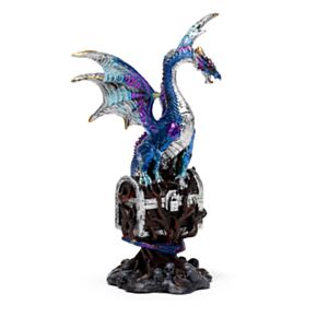 Enchanted Nightmare Drache mit Schatz auf Baum Schmuckdose
