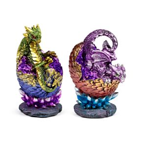 Elements Babydrachen in Kristallei