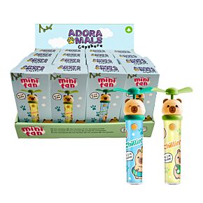 Adoramals Capybara Wasserschwein Wiederaufladbarer USB Mini -Ventilator