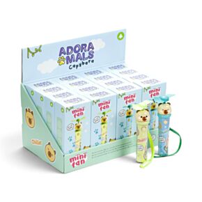Adoramals Capybara Wasserschwein Wiederaufladbarer USB Mini -Ventilator