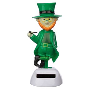 Leprechaun Irischer Kobold Solar Pal Wackelfigur
