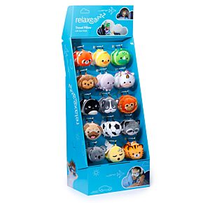 Relaxeazzz Reisekissen & Schlafmasken 15 Fächer FSDU-Displayeinheit Relaxeazzz Reisekissen & Schlafmasken 15 Fächer FSDU-Displayeinheit