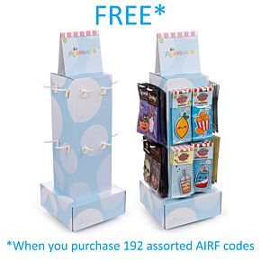 Rotierendes FSDU-Display mit 16 Haken für Lufterfrischer unbefüllt Rotierendes FSDU-Display mit 16 Haken für Lufterfrischer unbefüllt