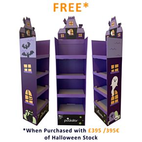 Spooky Halloween 4-fach-Regal FSDU-Displayeinheit