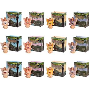 Fee mit Edelsteinherz in Geschenktüte