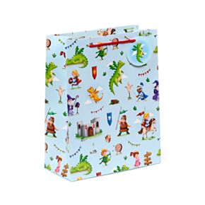 Knights & Dragons Ritter & Drachen Geschenktüte (L)