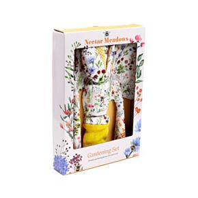 Nectar Meadows Biene Garten Schaufel, Harke & Handschuhe 3-teiliges Geschenkset