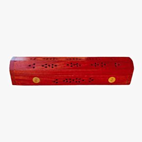 Mangoholz-Räucherbrenner-Box Yin & Yang Inlays