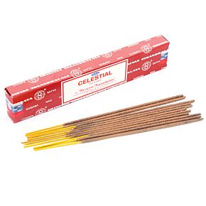 Satya Himmlische Nag Champa 12 Räucherstäbchen Satya Himmlische Nag Champa 12 Räucherstäbchen