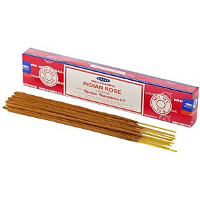 01360 Satya Indische Rose Nag Champa Räucherstäbchen 01360 Satya Indische Rose Nag Champa Räucherstäbchen
