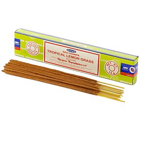 01366 Satya Tropisches Zitronengras Nag Champa Räucherstäbchen 01366 Satya Tropisches Zitronengras Nag Champa Räucherstäbchen