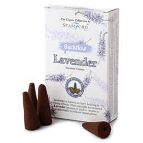 37427 Stamford Rückfluss Räucherkegel - Lavendel