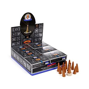 Satya Super Hit Nag Champa Dhoop Räucherkegel mit Keramikhalter