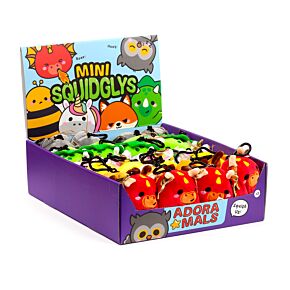 Squidglys Adoramals Plüsch-Schlüsselanhänger Squidglys Adoramals Plüsch-Schlüsselanhänger