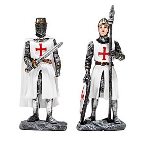 Mittelalter Kreuzritter Ritter Krieger Figur Mittelalter Kreuzritter Ritter Krieger Figur