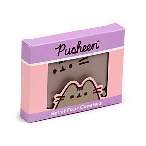 Pusheen the Cat Katze Untersetzer 4er-Set Pusheen the Cat Katze Untersetzer 4er-Set