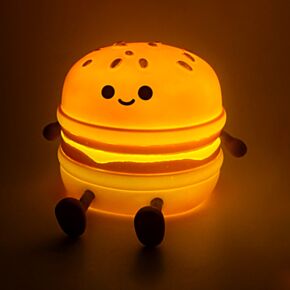 Foodiemals Hamburger LED-Nachtlicht