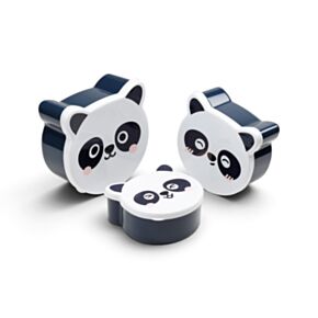 Adoramals Pandaform Lunchboxen Brotdosen 3er-Set