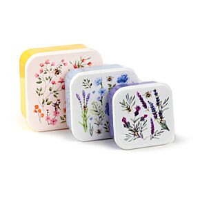 Nectar Meadows Biene Lunchboxen Brotdosen 3er-Set M/L/XL