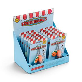 Foodiemals Schlüsselanhänger Lippenöl Pfirsich