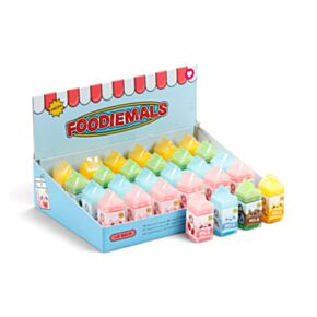 Foodiemals Lippenbalsam im Milchkarton-Behälter