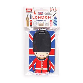 London Britische Flagge Wachmann PVC Gepäckanhänger