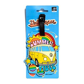 Volkswagen VW T1 Bulli Bus Summer Vibes PVC-Kofferanhänger