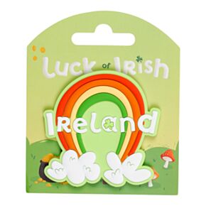 Luck of the Irish Regenbogen Irland Souvenir PVC Magnet
