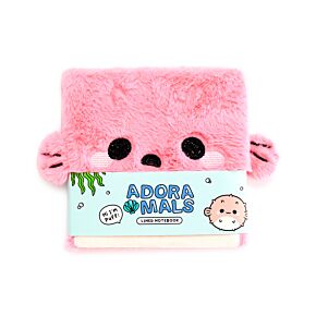 Adoramals Puff the Pufferfish Kugelfisch Plüsch-Notizbuch Liniert 80 Seiten