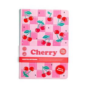 Cherry Kirschen Recyclingpapier A5 Duftendes Notizbuch