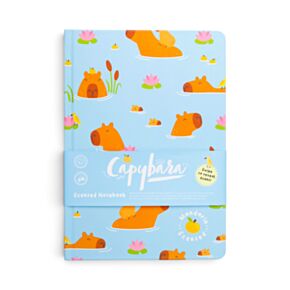 Capybara Wasserschwein Recyclingpapier A5 Duftendes Notizbuch