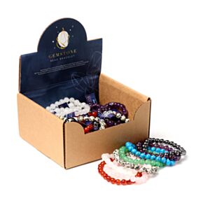 Mineralien Schmuck Armband aus Edelsteinperlen 