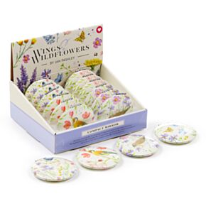 Jan Pashley Wings & Wildflowers Vögel & Wildblumen Taschenspiegel