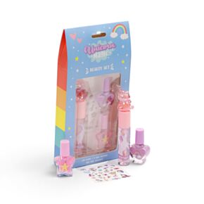 Unicorn Magic Einhorn Lipgloss- & Nagel-Kosmetik-Set