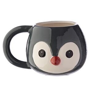 Adoramals Ocean Meerestiere Pinguinkopf Keramikbecher