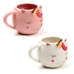Enchanted Rainbows Unicorn Einhorn Kopf Keramikbecher