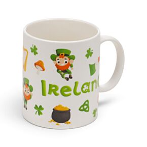 Luck of the Irish Irland Porzellanbecher