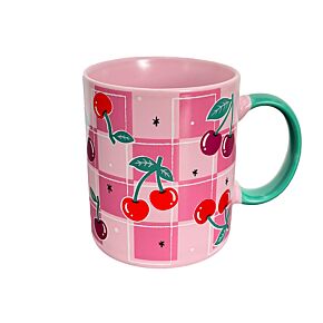 Cherry Kirsche Tasse aus Porzellan