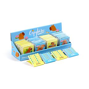 Capybara Wasserschwein Nagelfeilen-Set im Streichholzbriefchen Capybara Wasserschwein Nagelfeilen-Set im Streichholzbriefchen