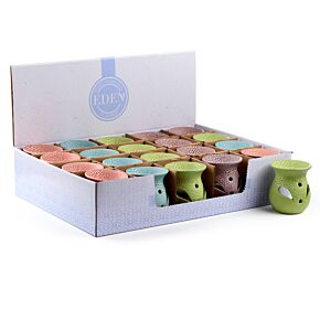 Duftlampe Keramik Klein Struktur mit Muster Duftlampe Keramik Klein Struktur mit Muster