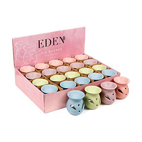 Duftlampe Keramik Klein Struktur mit Muster Duftlampe Keramik Klein Struktur mit Muster