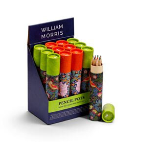 William Morris große Stiftebox mit 12 Buntstiften
