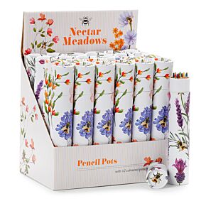 Nectar Meadows Biene Stiftebox mit 12 Buntstiften Nectar Meadows Biene Stiftebox mit 12 Buntstiften