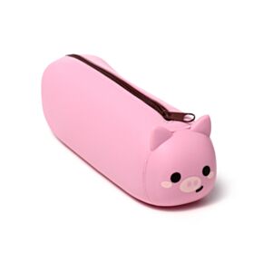 Adoramals Schwein Silikon-Federmappe