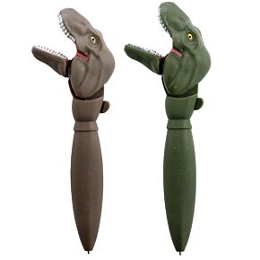 Dinosauria Dinosaurier Beißender Dino Kugelschreiber Kuli Dinosauria Dinosaurier Beißender Dino Kugelschreiber Kuli