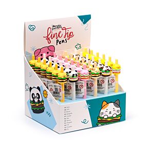 Foodiemals Hamburger Fineliner Kugelschreiber Foodiemals Hamburger Fineliner Kugelschreiber