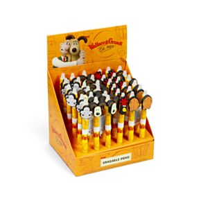 Inkredible Wallace & Gromit Radierbarer Kugelschreiber mit PVC-Topper