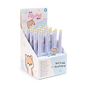 Adoramals Pets Haustiere Shiba Inu Hund Twist Pop Pet Stift