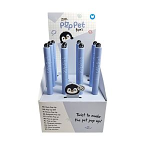 Adoramals Wild Pinguin Twist Pop Pet Stift